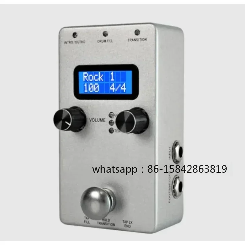 Singular SoundPortable Drummer Pedal With An On-Screen Visual Metronome,Volume Wheel Performance