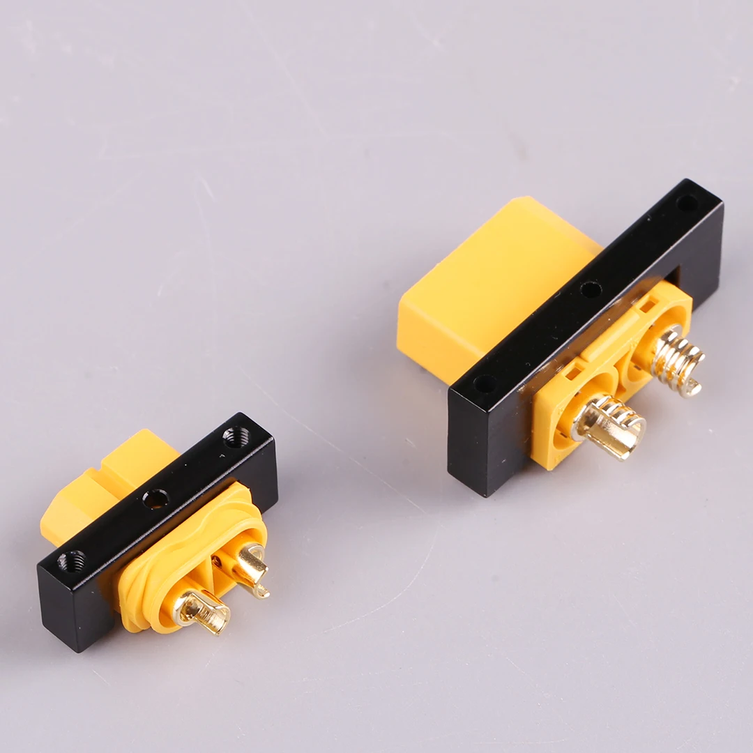CNC XT60 XT90 Connector Holder for RC Multicopters Drone Lipo Battery Spare Part Installation Bracket