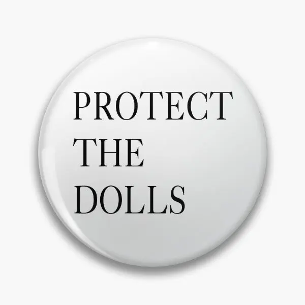 حماية الدمى لينة زر دبوس الكرتون الإبداعية مضحك مجوهرات بروش ديكور معدني قبعة التلبيب دبوس هدية طوق ملابس الموضة #1