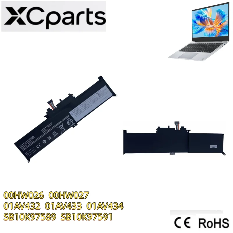 

Новый 4 ячеек 00HW026 00HW027 аккумулятор для ноутбука Lenovo ThinkPad Yoga 260 серии SB10F46465 SB10K97589 SB10K97591 15,2 В 44 Втч 2895 мАч