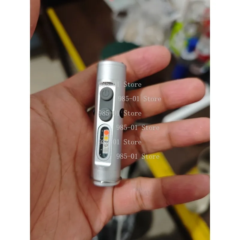 

Мини-фонарик EDC: портативный, мощный, перезаряжаемый, для работы на открытом воздухе и обслуживания, поисковый прожектор