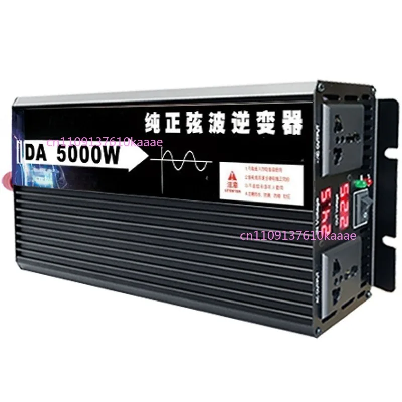 

High Power Pure Sine Wave Inverter 12V24V48V60V72 to 220V Solar Converter