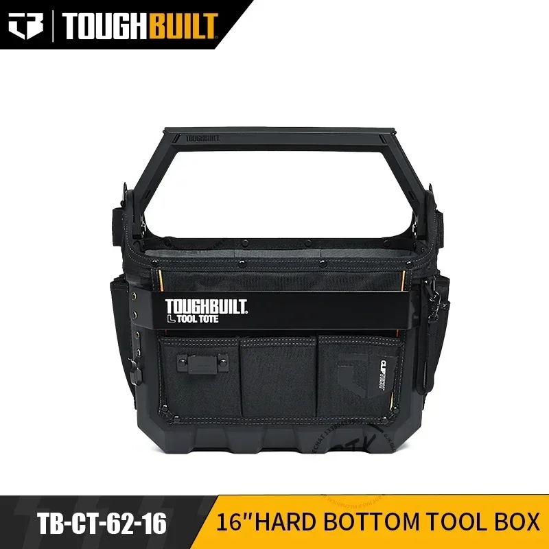 ToughBuilt TB-CT-82-16 Grote gereedschapstas met harde behuizing, 400 m / 16 inch mandopslag, draagbare koffers
