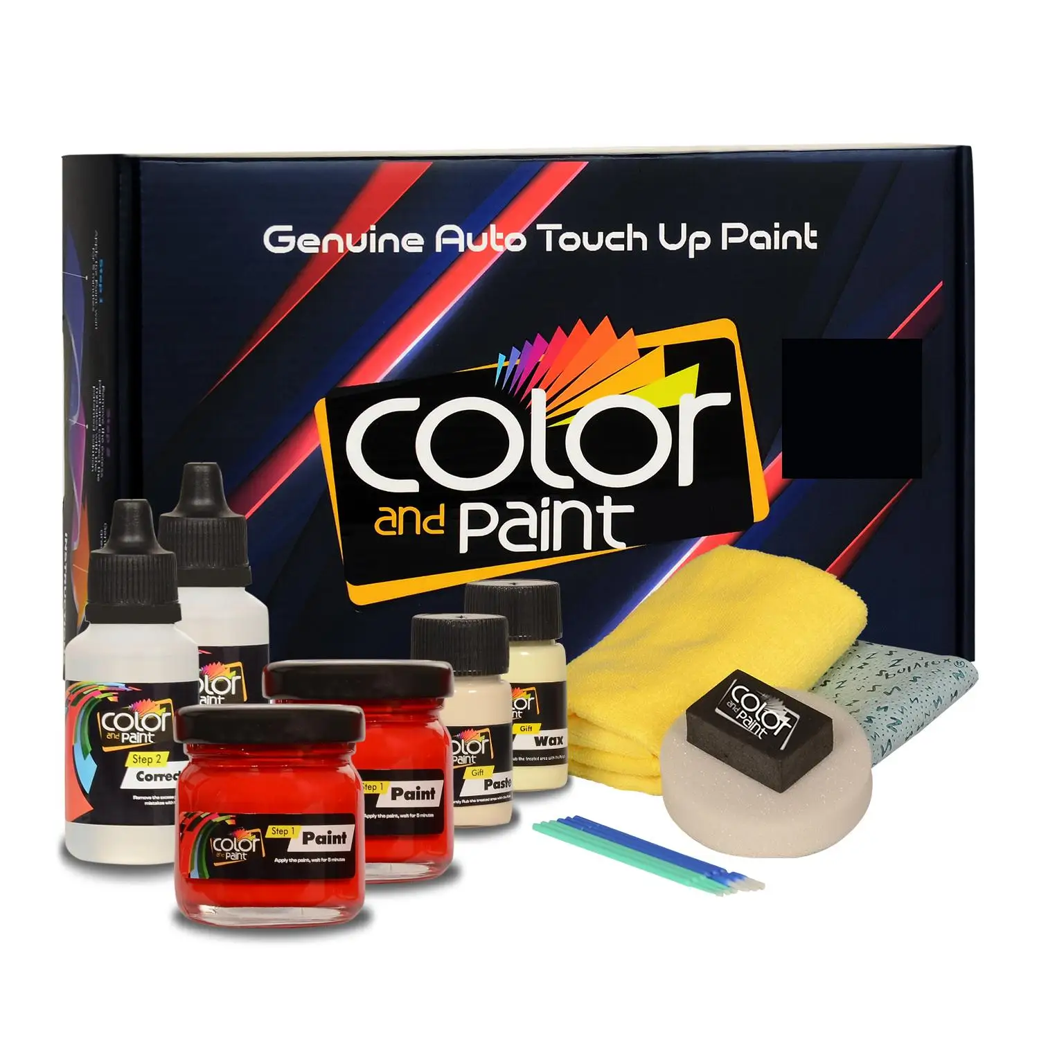 

Color and Paint compatible with Ford Europe Automotive Touch Up Paint - SUNBURST RED - P - Basic Care