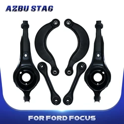 AzbuStag 6Pcs Rear Upper Lower Lh Rh Control Arm Suspension Kit for Ford Focus ZX3 2000 2001 2002 2003 2004 2005 2006 2007-2011