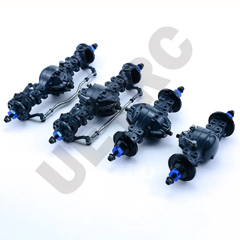 1:14th Scale Metal Locking Differential Drive Axles 8X8 6X6 4X4 Set for Tamiya RC Truck Tipper SCANIA 770S VOLVO BENZ Car Parts