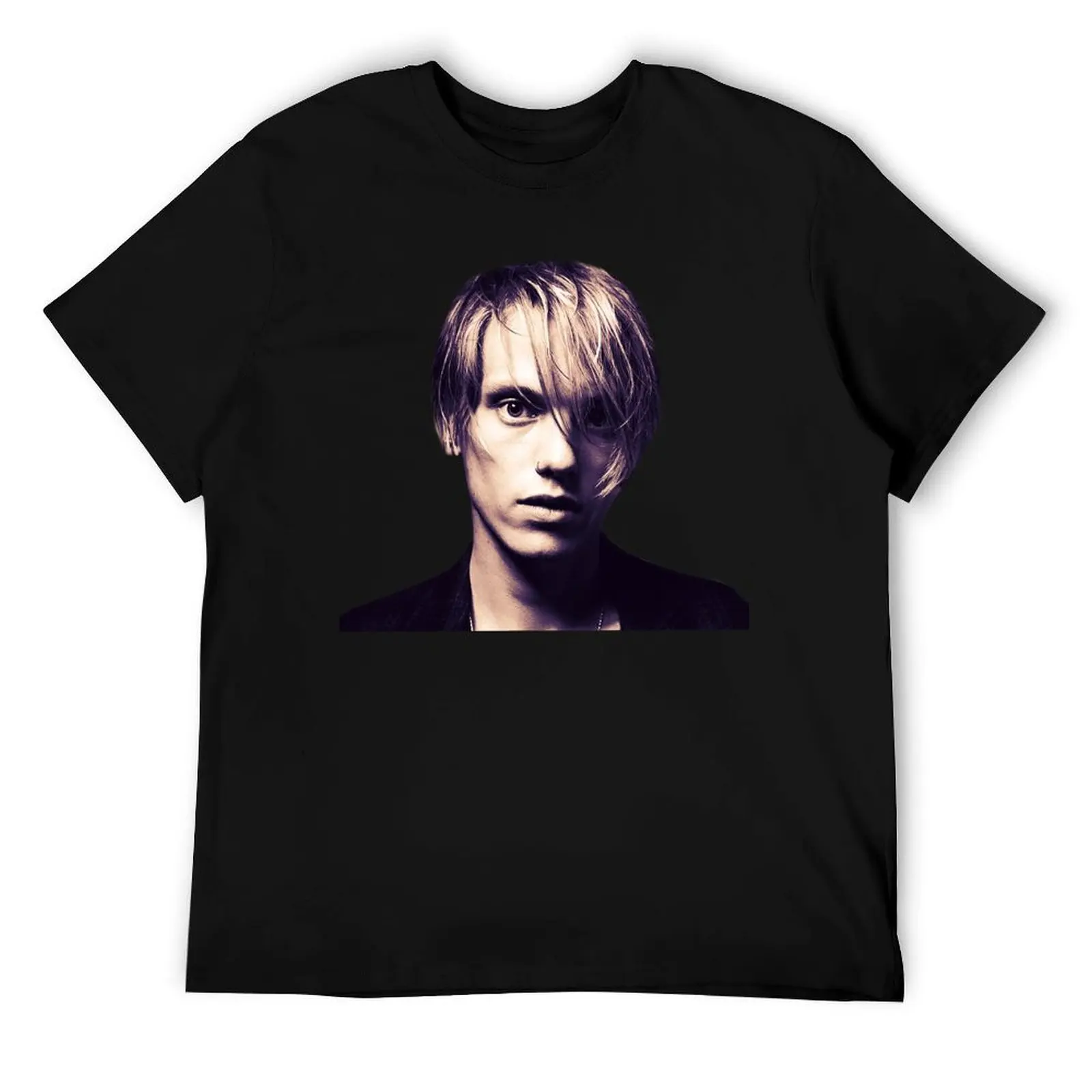 

jamie campbell bower T-Shirt t shirt man plain funny t shirts cotton T-Shirt
