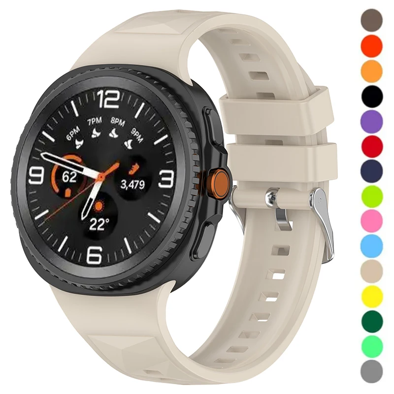 シリコンバンド Samsung Galaxy Watch 8 用 スマートバンド Galaxy Watch 40/44mm Watch 8 Classic/40 44mm Classic アクセサリー ストラップ