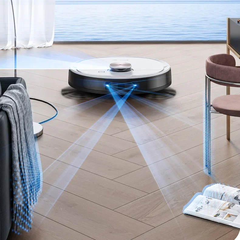 T8max Floor Sweeping Robot Intelligent Home Automatic Dust Cleaner Sweeping And Moping Machine Mopping Sweeping Floor Robot