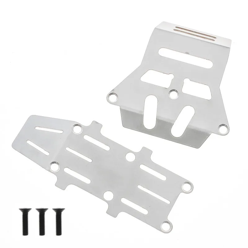

Metal Stainless Steel Chassis Armor Guard Protection Protector Skid Plate for Tamiya Hornet Evo RC Car Upgrade Parts