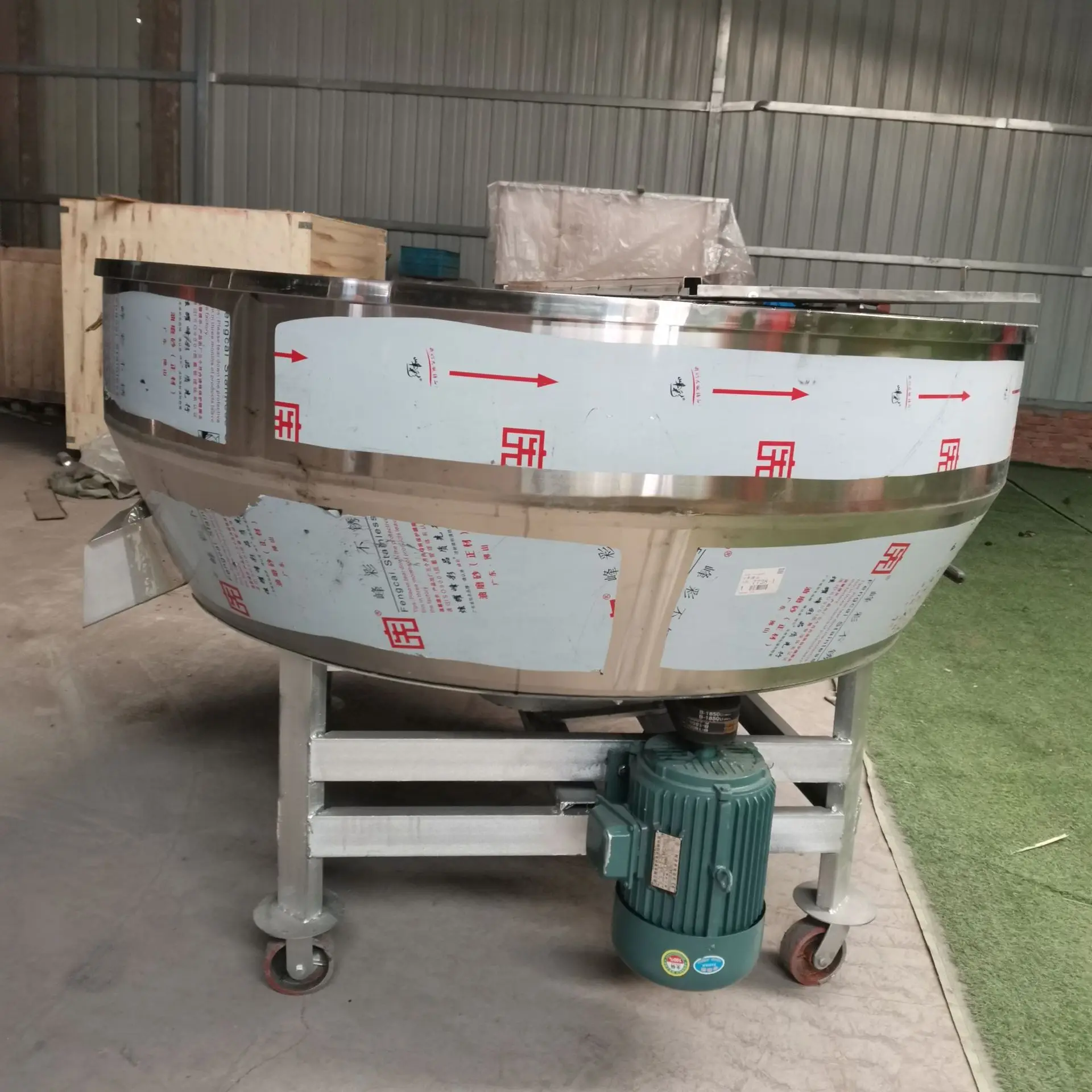 

Миксер для смешивания из нержавеющей стали 2026 SELL, бытовой, для сухих и влажных кормов, гранулированных и порошкообразных смесей, премиксов