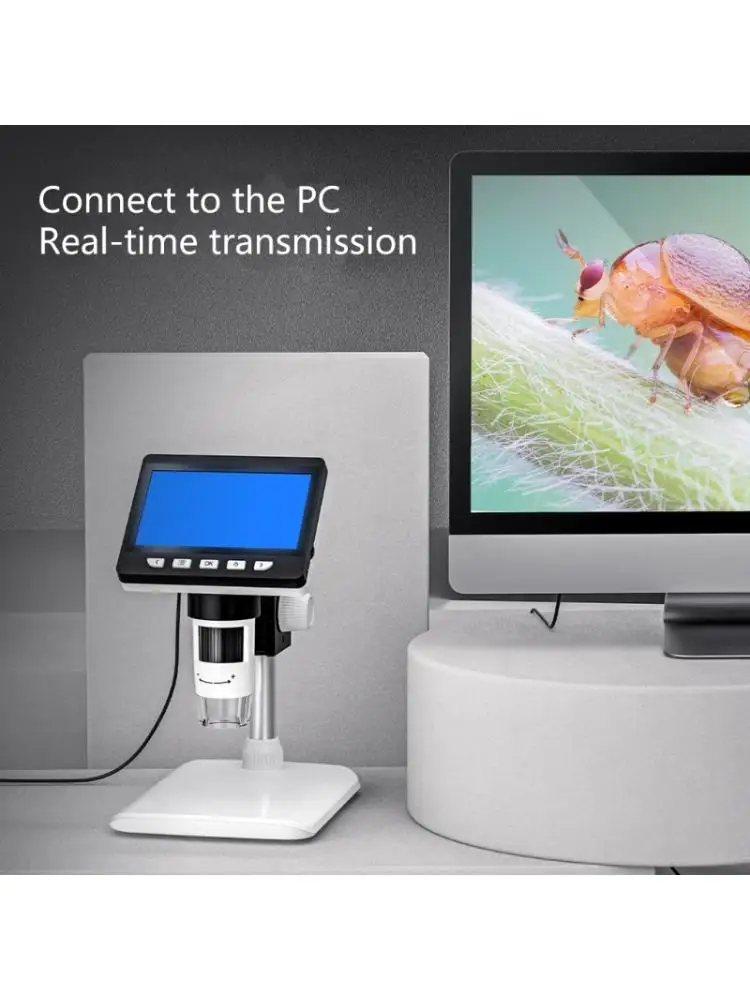 

Digital Microscope 1080P Display For Electronics Stamps Collectings Observation