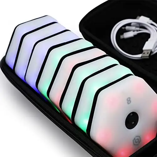 Reaction Training Lamp Speed Agility Reaction Equipment Football Sports Boxing Reaction Training Light With 4Lights+app