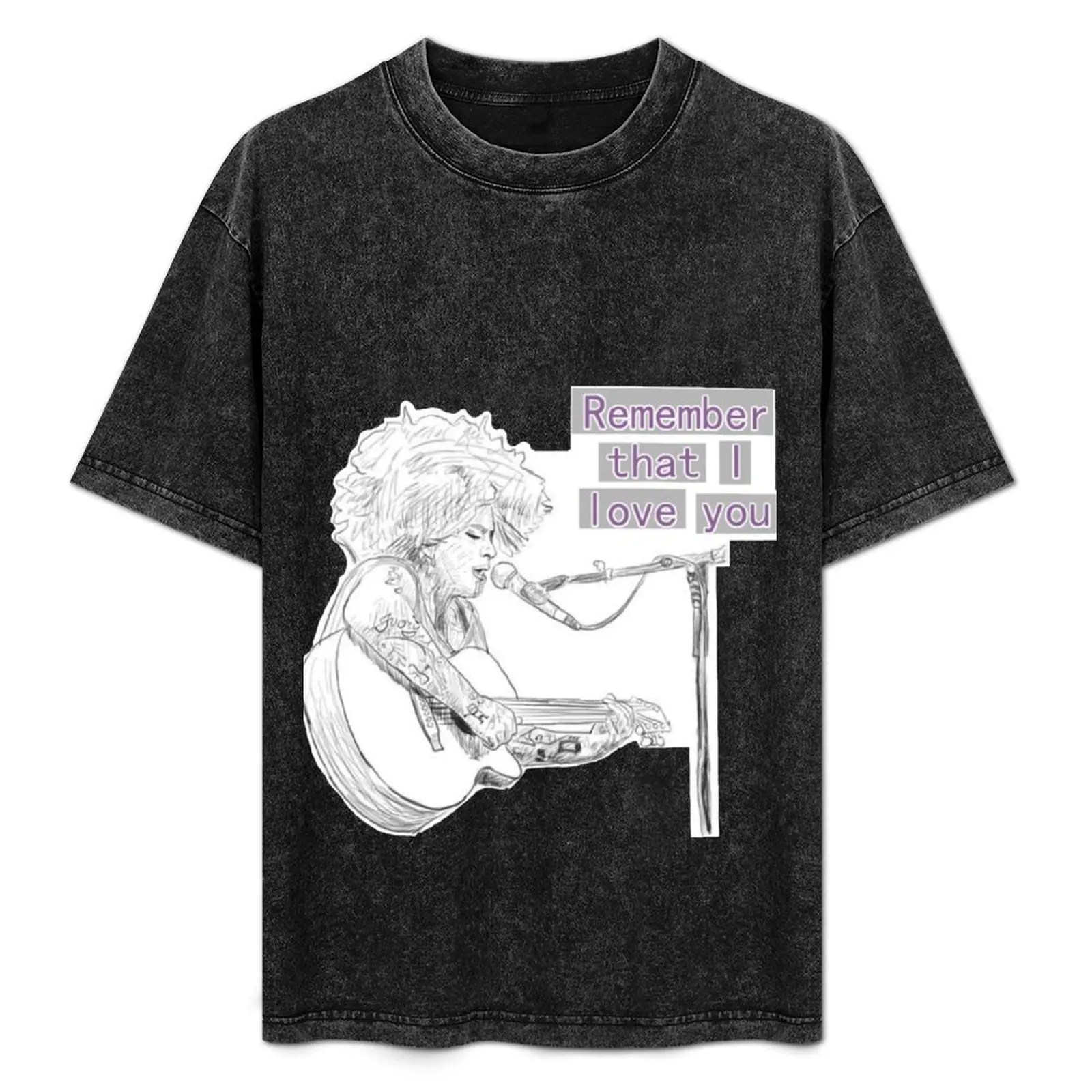 

Kimya Dawson- Remember that I love you T-Shirt Stylish Print Short Sleeve Tee