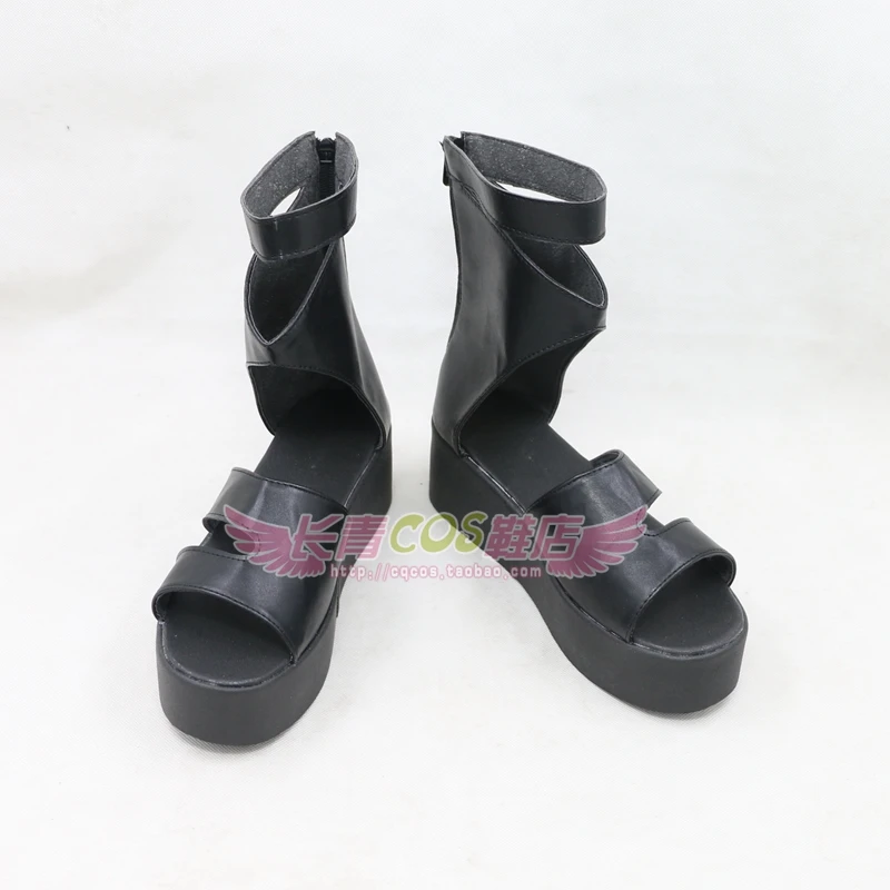 

Anime AOTU Black Cosplay Shoes Comic Halloween Carnival Cosplay Costume Prop Cosplay Men Boots Cos Cosplay