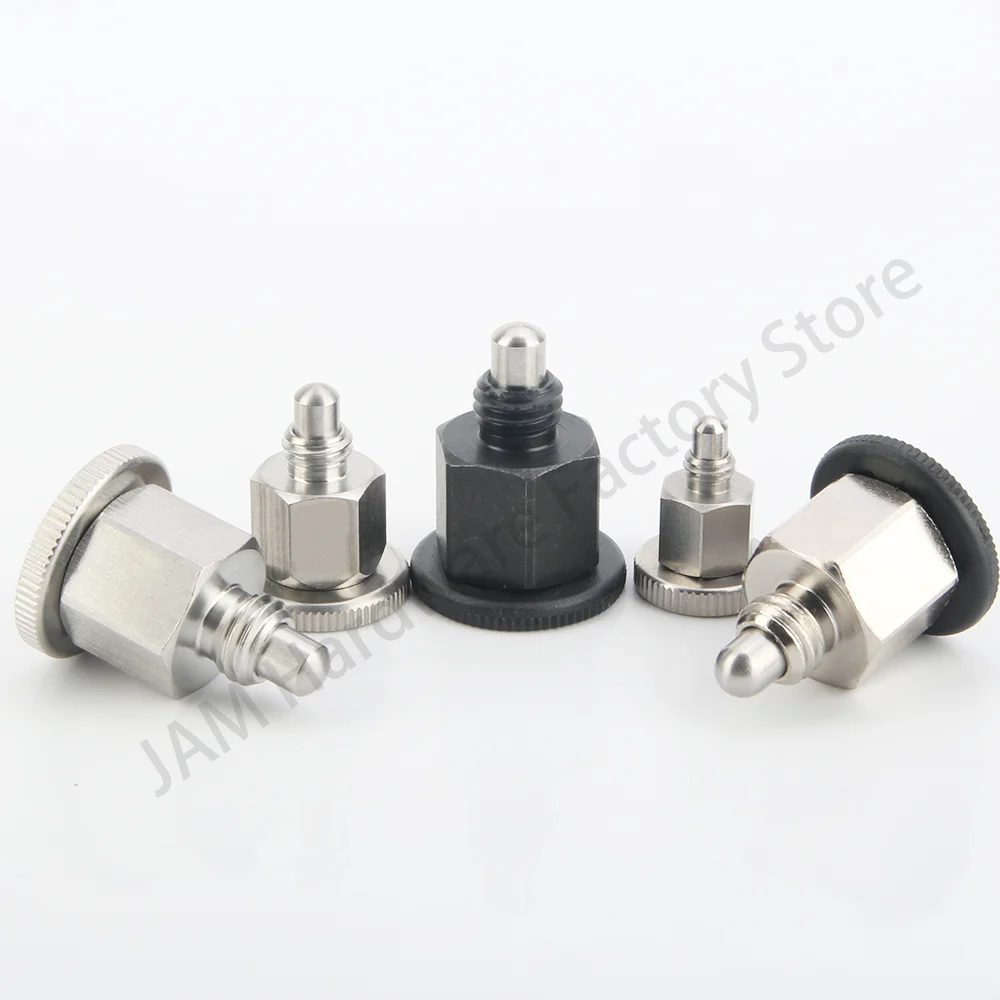 MJ213 Carbon/Stainless Steel Fastener Mini Index Plungers Return-Type Locating Dowel Compacted Indexing Plungers