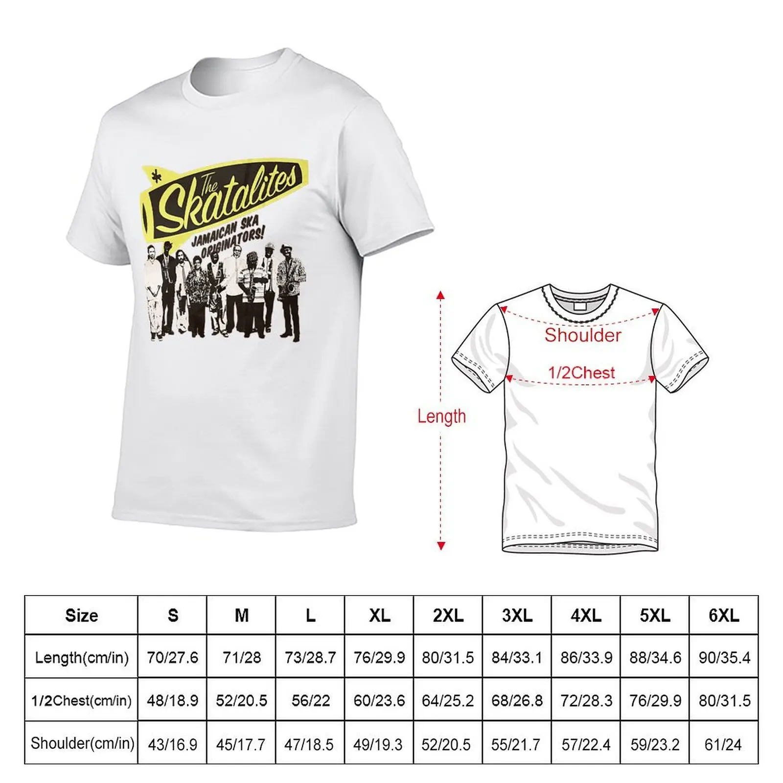 Skatalites T-Shirt t shirt custom print t shirts for man graphic vintage T-Shirt