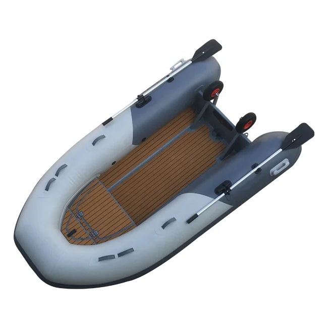 Scafo rigido in alluminio PVC/HYPALON da 10 piedi RIB 300 Barche a remi gonfiabili in vendita