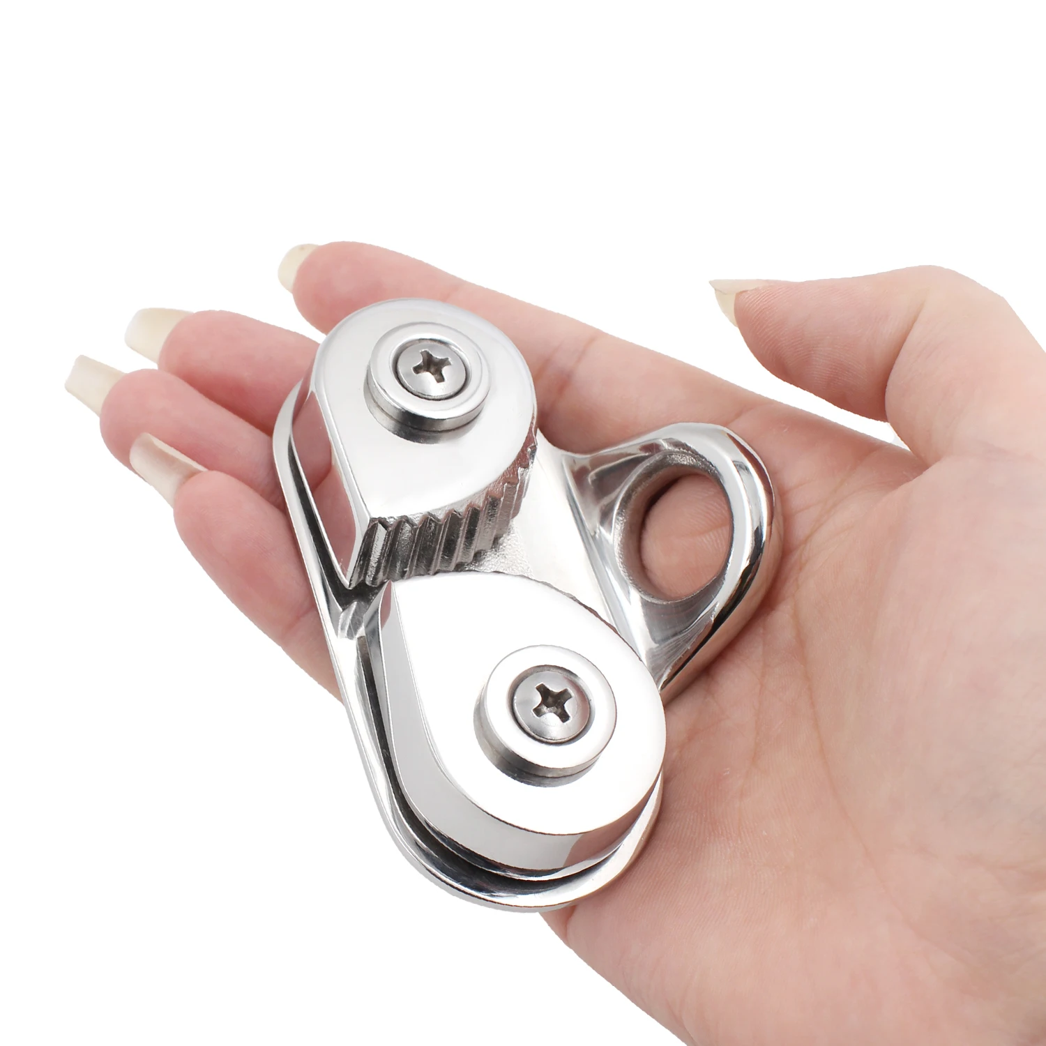 8-16 mm Rope Stainless Steel 316 Boat Cam Cleats Rope Clamp Pilates Equipment Cam Kit Rope Fairlead Sailboat Kayak Accessories