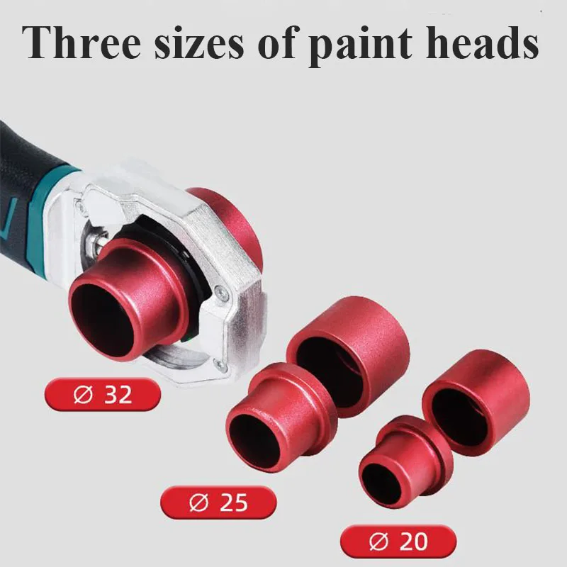 340° Cordless Water Pipe Machine Melter Plastic Welding Machine Melting Soldering Device Rechargeable Hot Melt Tool with Heads