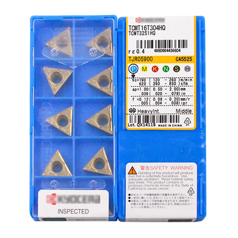 

10pcs TCMT090202HQ TCMT090204HQ TCMT110202HQ TCMT110204HQ TCMT110208HQ TCMT16T304HQ TCMT16T308HQ TN60 CA5525 CNC Turning Inserts