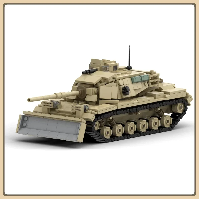 MOC-166141 Building Blocks Patton M60A1 Tank Model Military Series Creative Gift Puzzle building Blocks Set