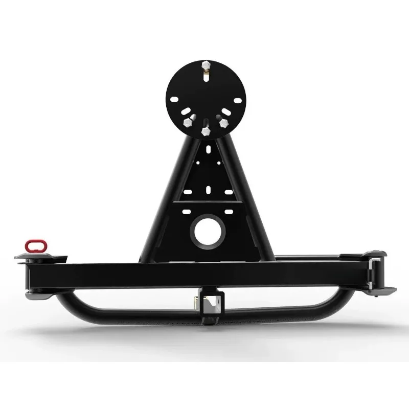 Spare Tire Mount Tow Bar Spare Tire Mount Universal Square-Mouth Spare Tire Mount with License Plate Frame