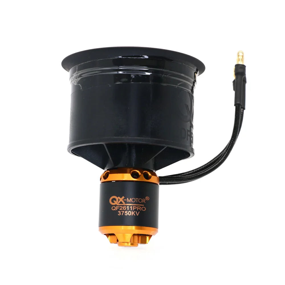 QX-MOTOR 50mm EDF QF2611 QF2611PRO 12-Blatt-Impeller mit 3300KV/ 4000KV /4600KV/ 5000KV bürstenlosem Motor für RC-Jet-Flugzeuge – Detail 9