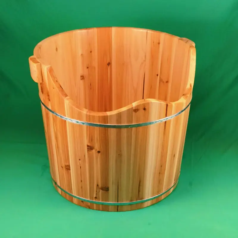Wood Sitz Bath for Hemorrhoid Care Hip and Lower Back Steamer Herbal Steam Bucket for Feminine Hygiene & Men's Intimate Care Pot