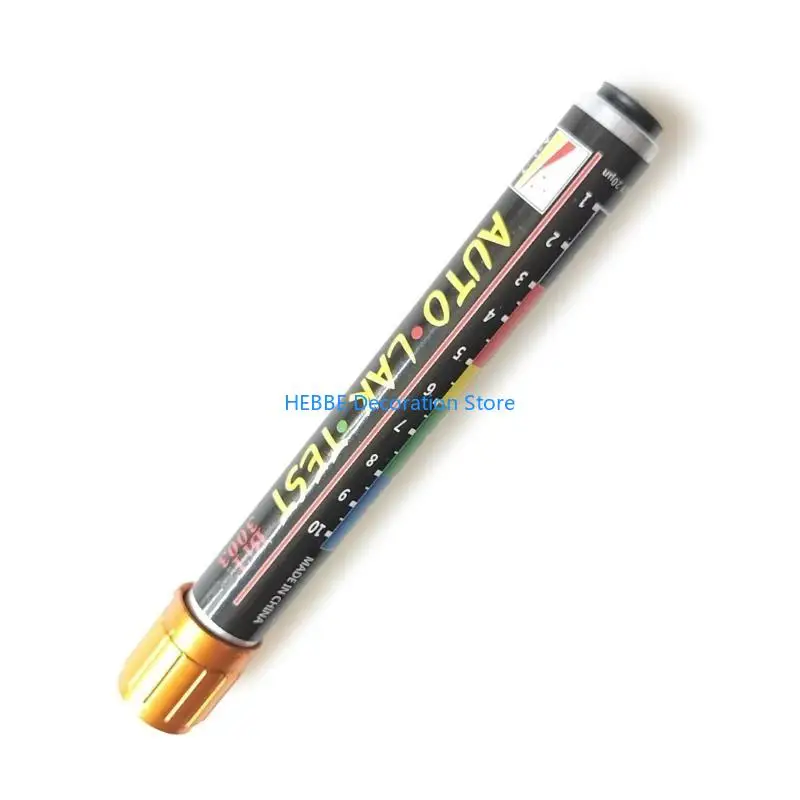 B0KC Paint Coating Tester with Tip Paint Thickness Tester Meter Gauge Car Body Damage Detector Crash-Test Check