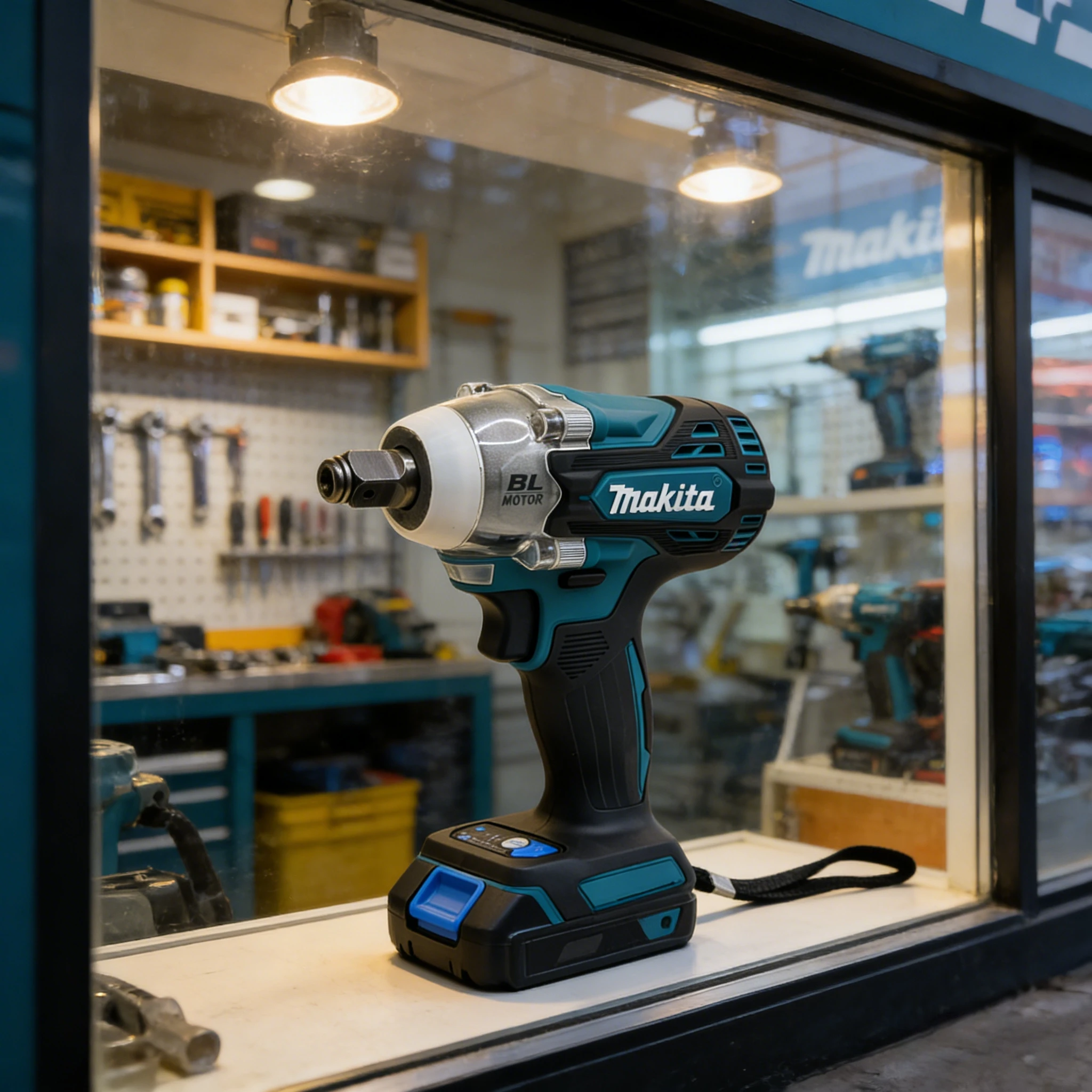 makita-dtw300-18v-cordless-brushless-impact-wrench-330nm-high-torque-power-tool-for-tire-removal-auto-repair（only-tool）