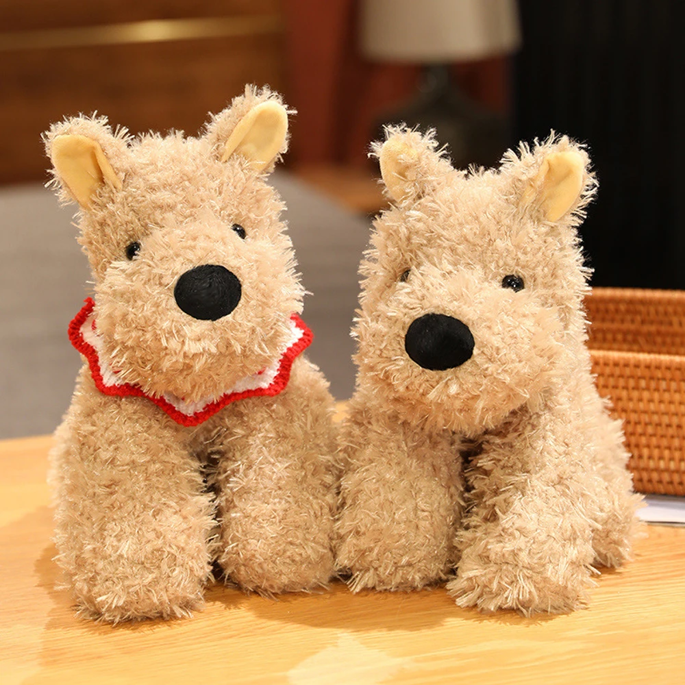 

Simulated West Highland Dog Doll Stuffed Plush Toy Children Girl Birthday Gift