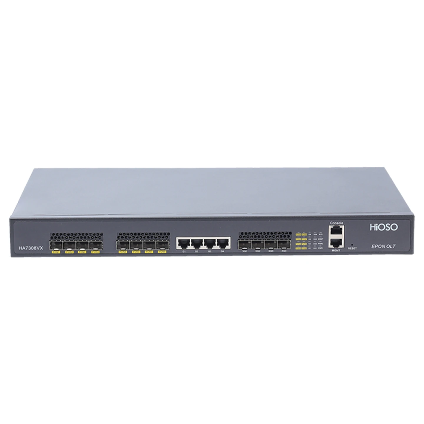 

For 8PON 10G Uplink EPON OLT 1u Rack Dual Supply Without PON Modules HA7308VX-BP FTTX Compatible Other Brands EPON XPON 3 Year