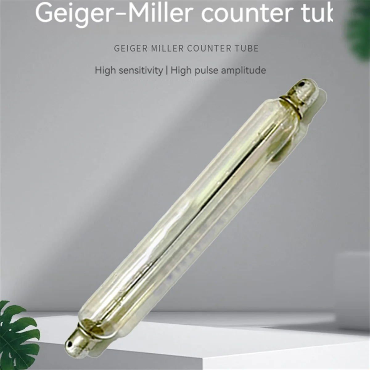 1PCS J321 Geiger Muller Tube Counter Hard Beta GM Detectors Geiger Counter Kit the Tube for Nuclear Radiation Detector