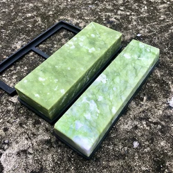 Natural 10000 Sharpening Polishing Stone Super Fine Green Agate Grit 400 1500 3000 Honing Whetstone Professional Grinding Tool