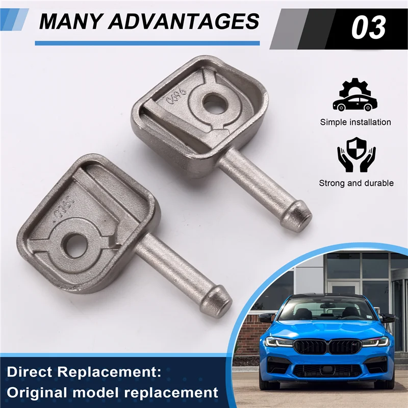 Car Rear Muffler Bracket Replacement For BMW M5 X3 X4 G01 G08 G02 G30 G11 G12- Part Numbers 18308582060 18308593696 view 2