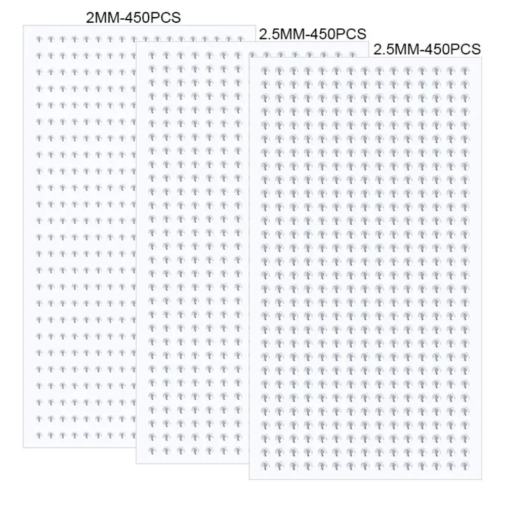 ミックス 2/2.5/3 ミリメートル髪ラインストーンスティックラインストーン自己粘着フェイスラインストーンステッカーネイル DIY アクセサリー工芸品