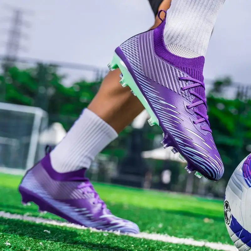

Original brand professional soccer shoes Comfortable unisex training sneakers high quality wearable turf soccer shoes