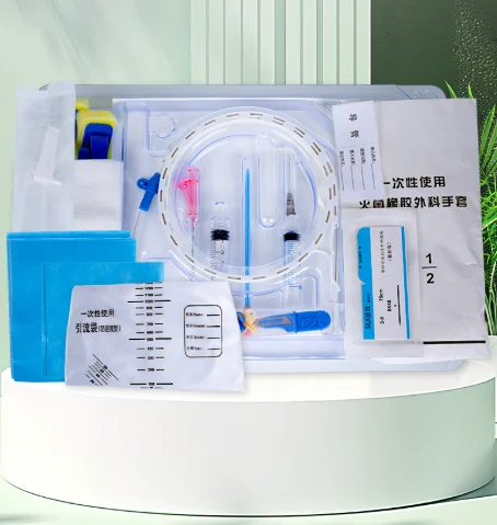 Disposable Thoracoabdominal Drainage Catheter Bag, Smooth Tube Wall, Bend Resistant, Sterile, Ready-to-use Full Set