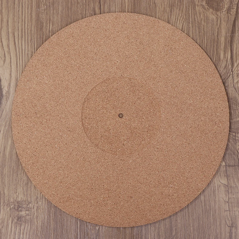 Record Pad Soft Cork Anti-Static Vinyl Mat Turntable Slipmat Pad Diameter 300mm Audio Controller Phonograph Accessories NEW