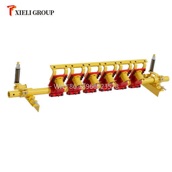 مكنسة سبائك حزام نقل المواد السائبة مع صلابة عالية ومكشطة من النوع المنفصل