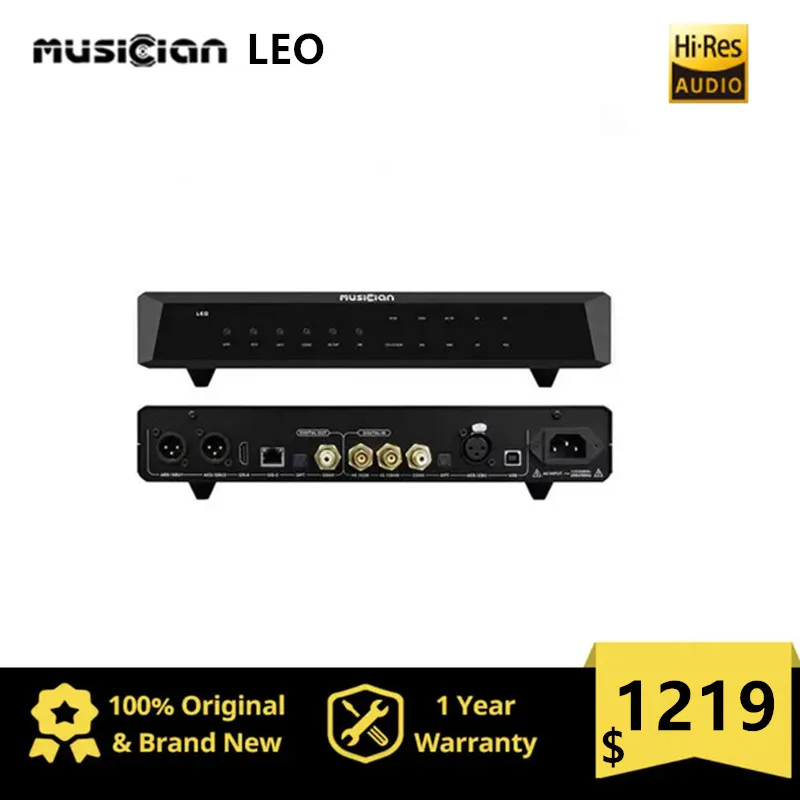 

MUSICIAN LEO High Performance Digital Interface Thesycon USB Audio Interface ARM STM32F446 Multiple Ouput Input FPGA DSP I2S