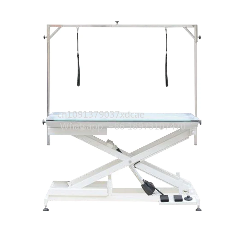 2026 Plastic Top Folding Grooming Table Adjustable Dog Grooming Table For Professional Pet