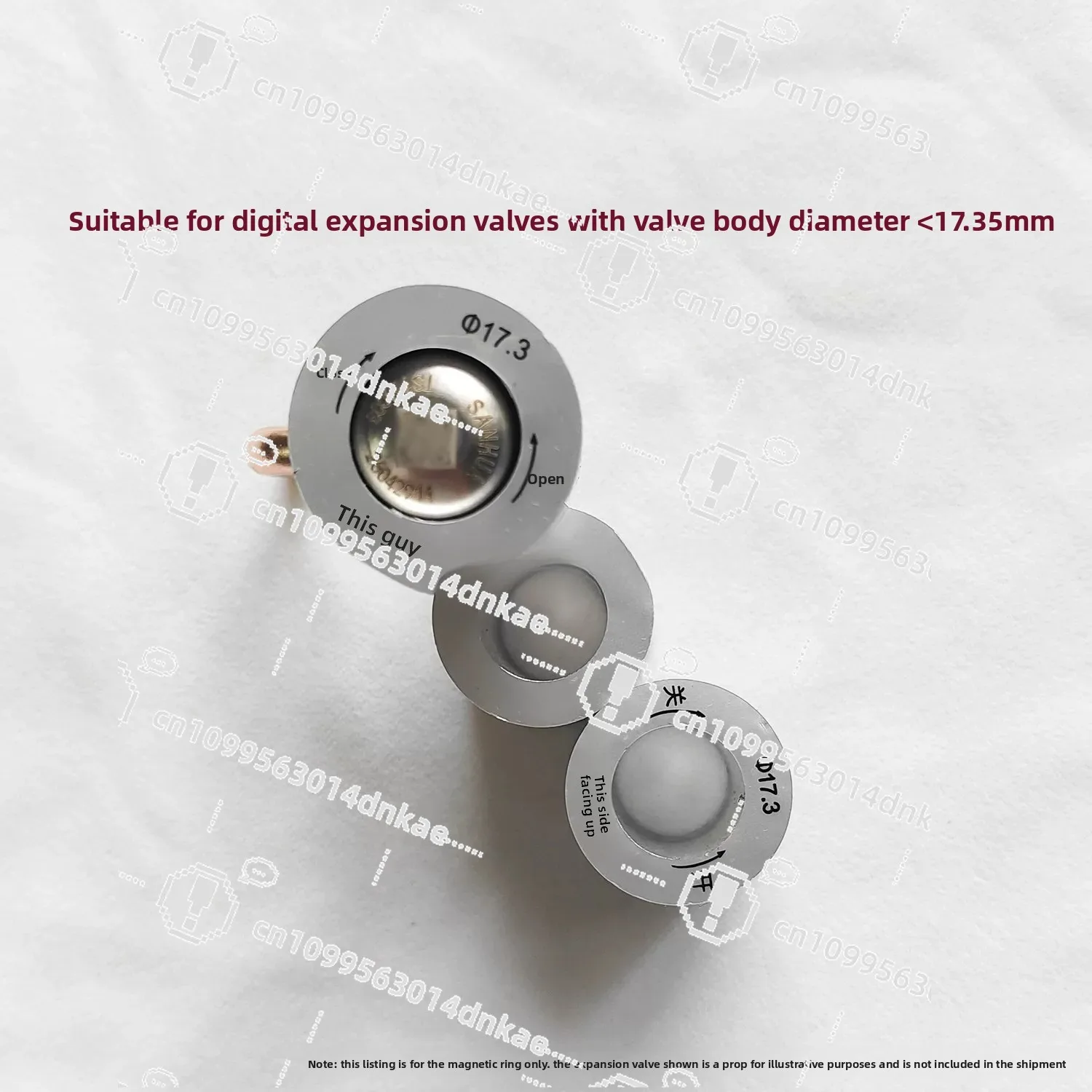 Electronic Expansion Valve Manual Opening Valve Magnetic Ring Rotary Opener 17.35mm Detection Is Suitable For