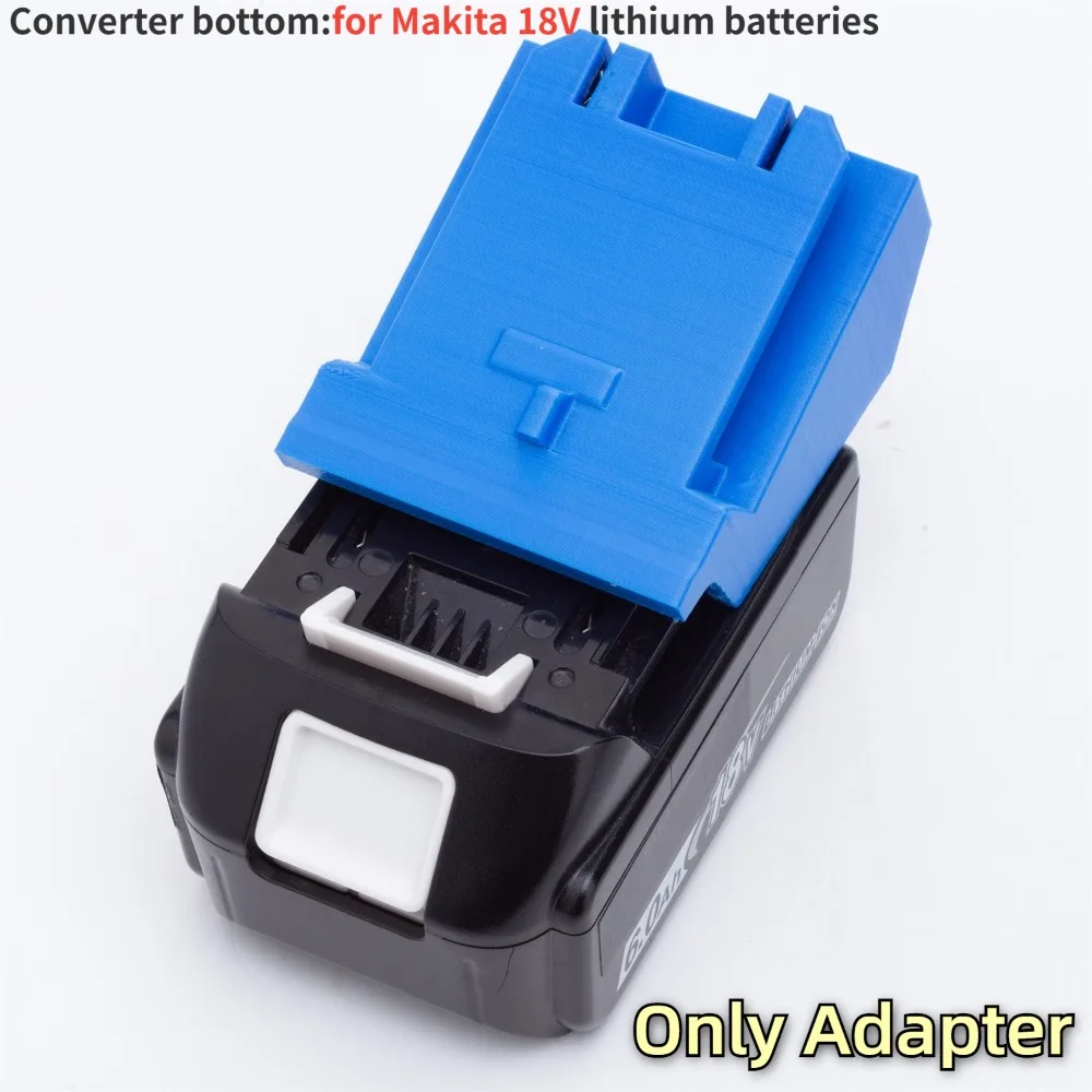 Imagem -02 - Adaptador e Conversor para Makita Bateria Li-ion Conversão Acessórios para Bateria de Lítio Único Adaptador 18v