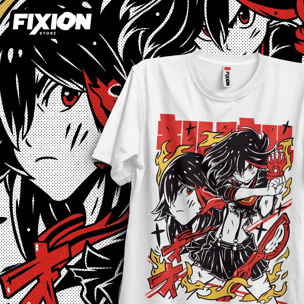 Camiseta de anime Kill la Kill [B] J # 1 camiseta de manga