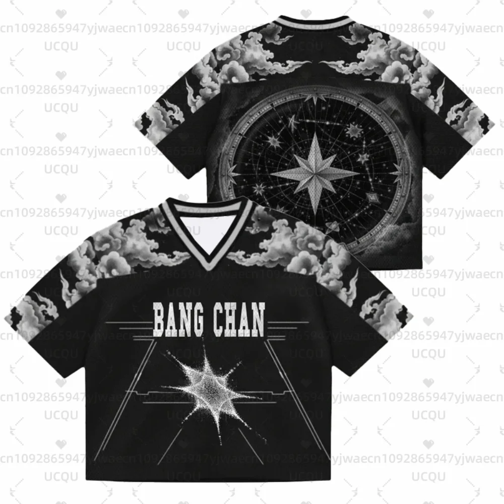 2026 Kpop Fans Support T-shirt FELIX Jersey Gift For Lovers Streetwear Plus Size Clothes Short Sleeve Tops T-shirt