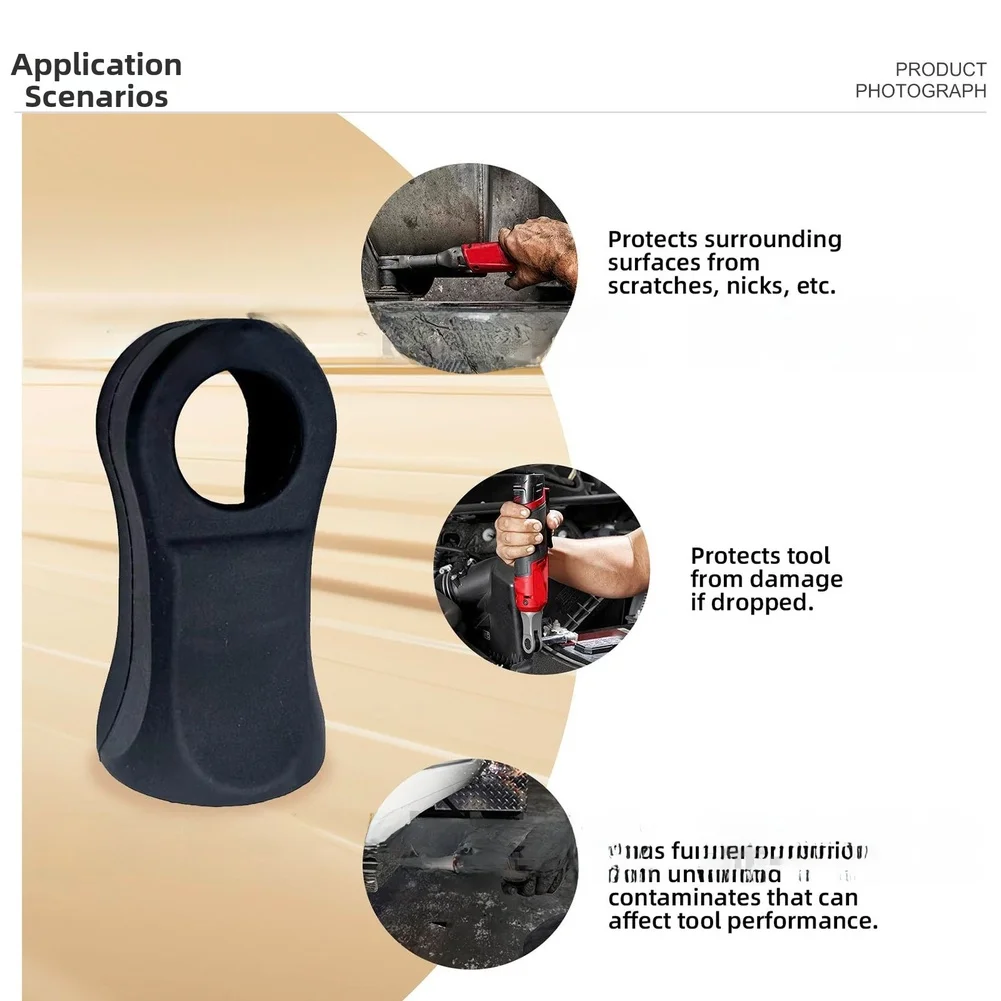 

Ratchet Tool Protective Cover Made of Natural Rubber for M12 FUEL 2566 20 For 2567 20 1/4 3/8 inch Ratchets Scratch Shield