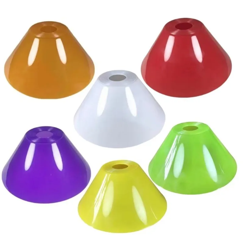 1pc/2pcs Colored Plastic Glossy Acrylic Floor Lampshade 9.6