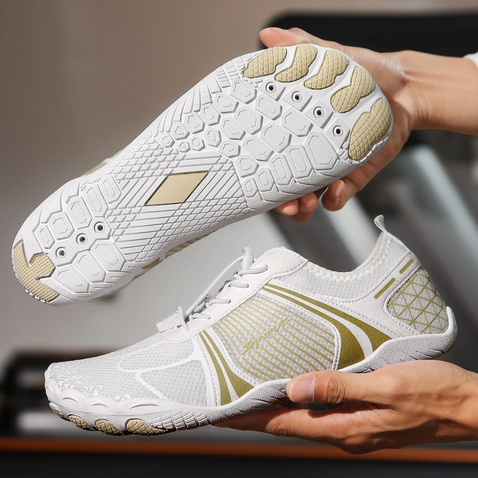 Earthing Shoes Non-Slip Grounding Shoes Waterproof Barefoot Shoes Copper Grounded for Men and Women